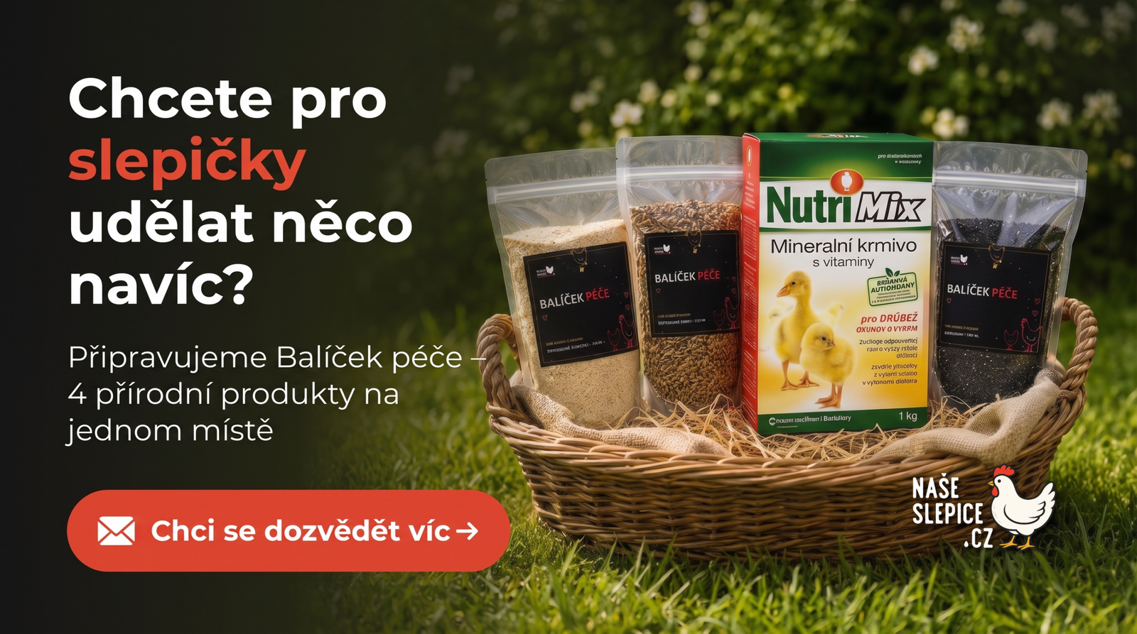 Balíček péče pro slepičky